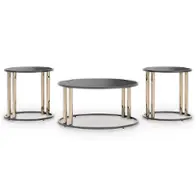 T219-13 Ashley Furniture Bittersweet Living Room Furniture Occasional Table Set