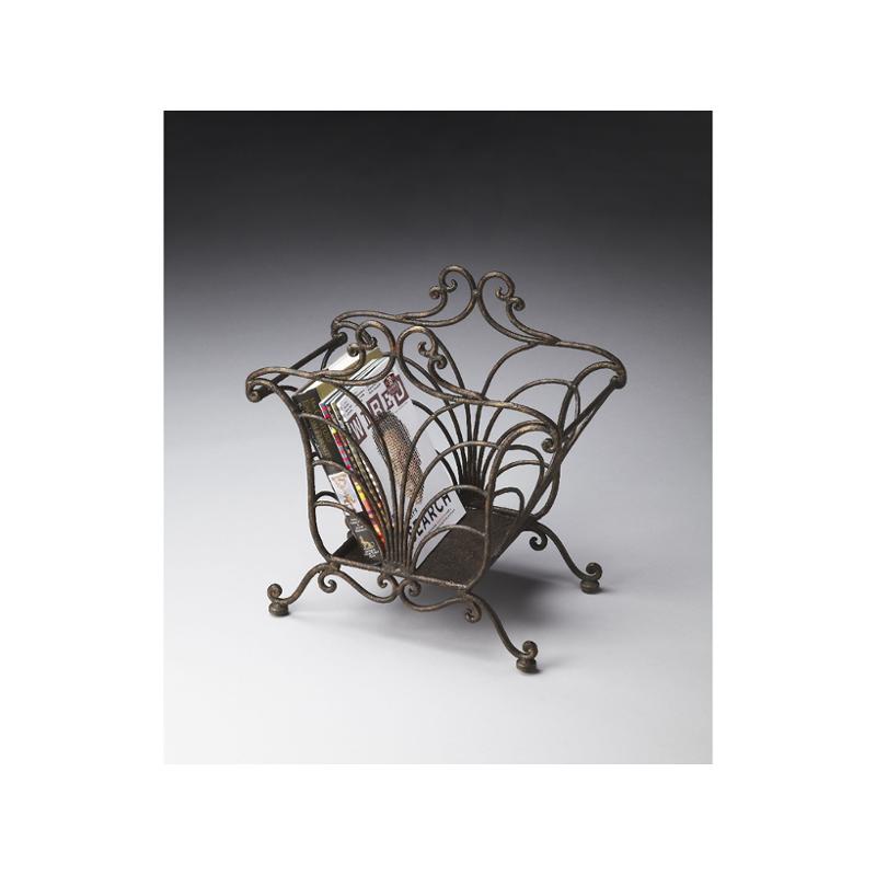 2958025 Butler Specialty Company Accent Furniture Magazine Basket