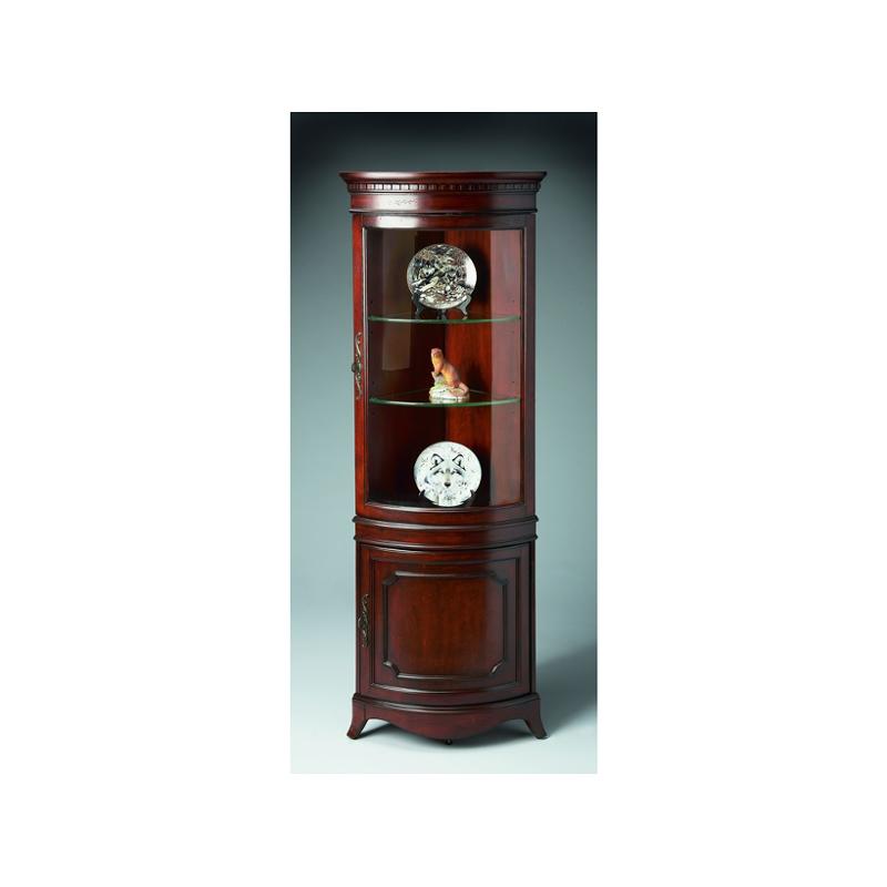 Butler store curio cabinet