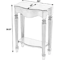 3020011 Butler Specialty Company Living Room Furniture Sofa Table
