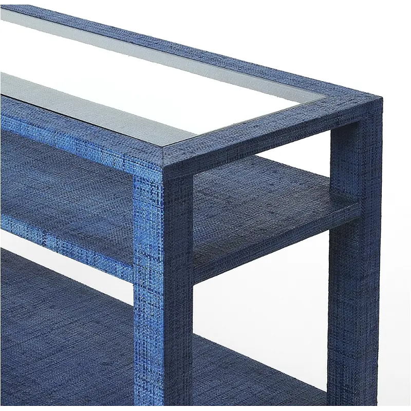 4358361 Butler Specialty Company Console Table - Blue Raffia