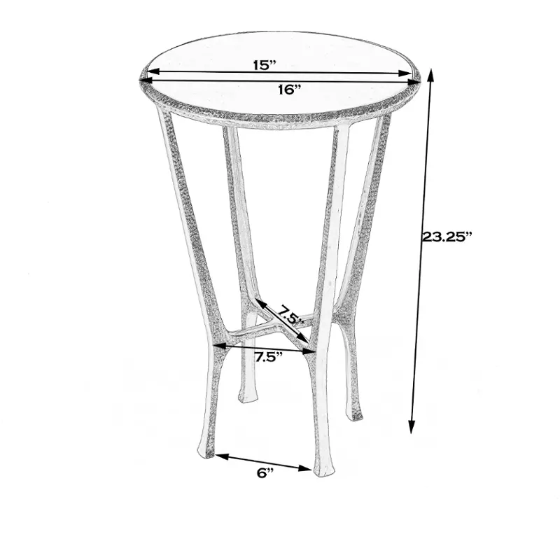 4418471 Butler Specialty Company Outdoor Furniture End Table