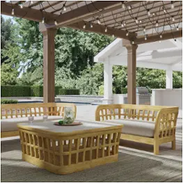 5653436 Butler Specialty Company Monhegan Outdoor Furniture Loveseat