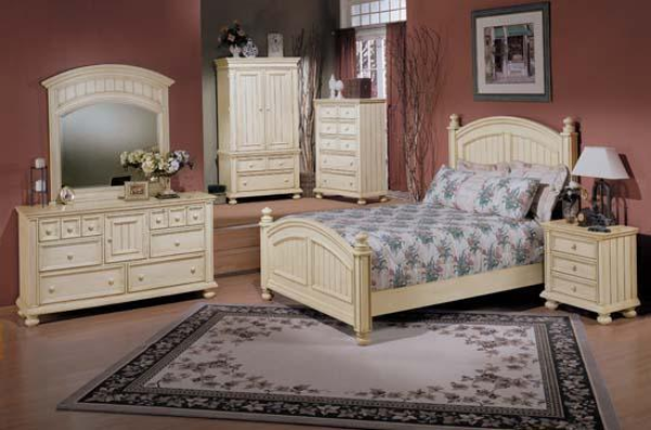 Cape Cod Buttermilk Bedroom Set Winners Only Furniture