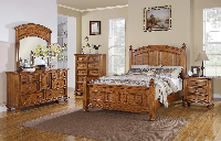 Bed / Dresser / Mirror / Nightstand