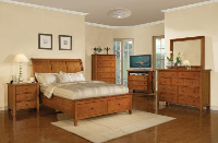 Bed / Dresser / Mirror / Nightstand