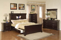 Bed / Dresser / Mirror / Nightstand