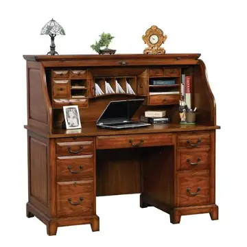 Gz257r Winners Only Furniture Zahara - Medium Oak Home Office Furniture Desk