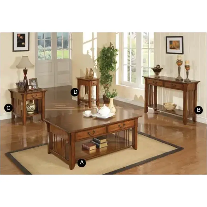 Azh100e Winners Only Furniture 23in End, Oak Living Room End Tables