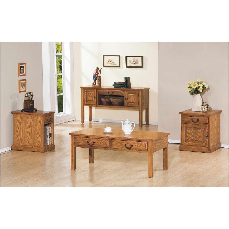 Azl100c Winners Only Furniture 48in, Light Oak Wooden Coffee Table