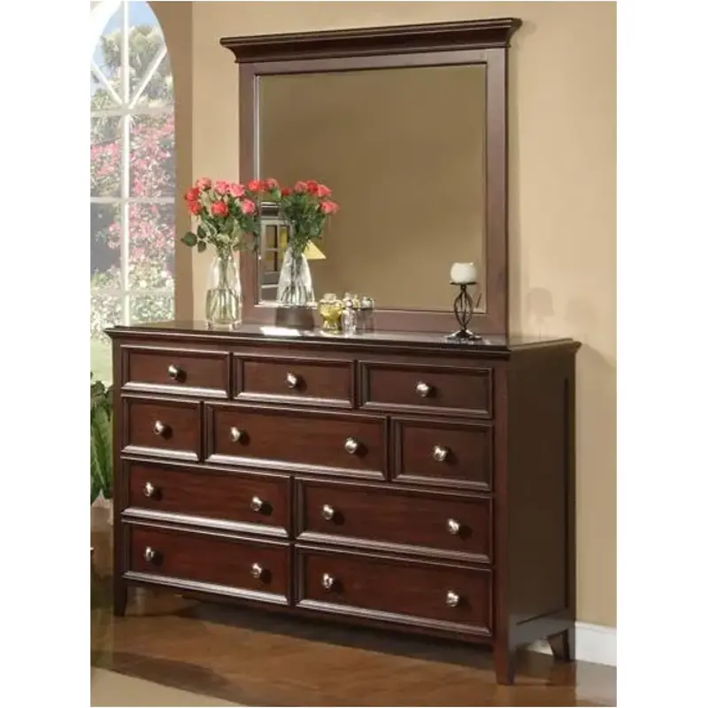 Bdc1009 Winners Only Furniture Del Mar - Chocolate Bedroom Furniture Mirror