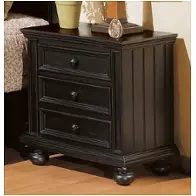 Be1005 Winners Only Furniture Cape Cod - Ebony Bedroom Furniture Nightstand