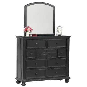 Be1009y Winners Only Furniture Cape Cod - Ebony Bedroom Furniture Mirror