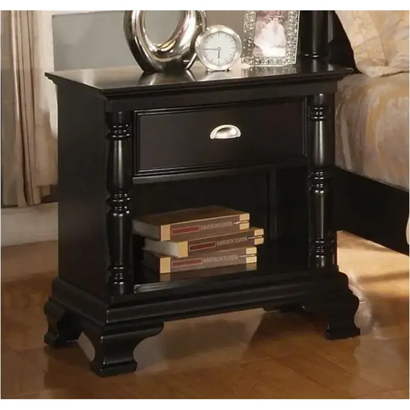 Bme1005y Winners Only Furniture Madison - Ebony Bedroom Furniture Nightstand