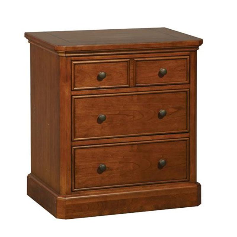 Bs1005 Winners Only Furniture 28in 3drawer Nightstand Cinnamon