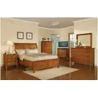 Bv1001qs-h Winners Only Furniture Vintage - Cognac Bedroom Furniture Bed
