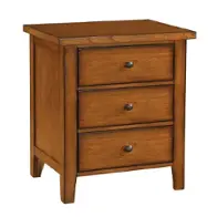 Bv1005 Winners Only Furniture Vintage - Cognac Bedroom Furniture Nightstand