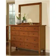 Bv1006 Winners Only Furniture Vintage - Cognac Bedroom Furniture Dresser