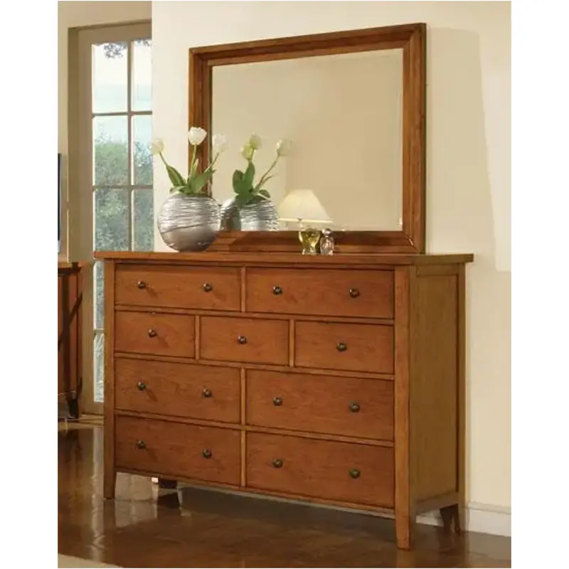 Bv1009 Winners Only Furniture Vintage - Cognac Bedroom Furniture Mirror