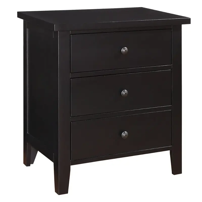 Bve2005 Winners Only Furniture Vintage - Ebony Bedroom Furniture Nightstand