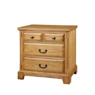 Bzl1005 Winners Only Furniture Zahara - Light Oak Bedroom Furniture Nightstand