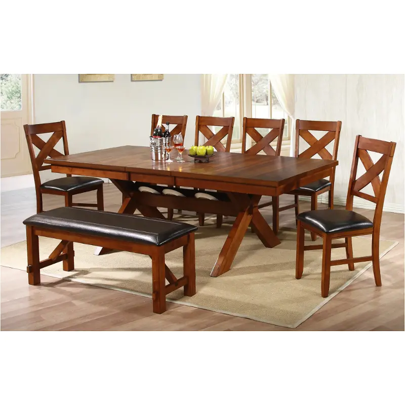 Dew14090-t Winners Only Furniture Edgewater - Walnut Dining Room Furniture Dinette Table