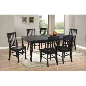 Dq14278e Winners Only Furniture Quails Run - Ebony Dining Room Furniture Dinette Table