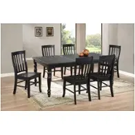 Dq14278e Winners Only Furniture Quails Run - Ebony Dining Room Furniture Dinette Table