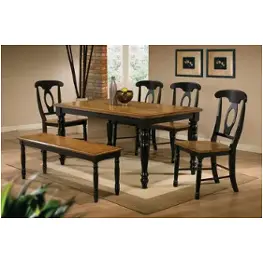 Dq1455ae Winners Only Furniture Quails Run - Almond/ebony Dining Room Furniture Benche