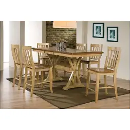 Dqt13678wt Winners Only Furniture Quails Run - Wheat/almond Dining Room Furniture Counter Height Table