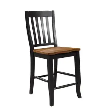 Dqt145224ae Winners Only Furniture Quails Run - Almond/ebony Accent Furniture Stool