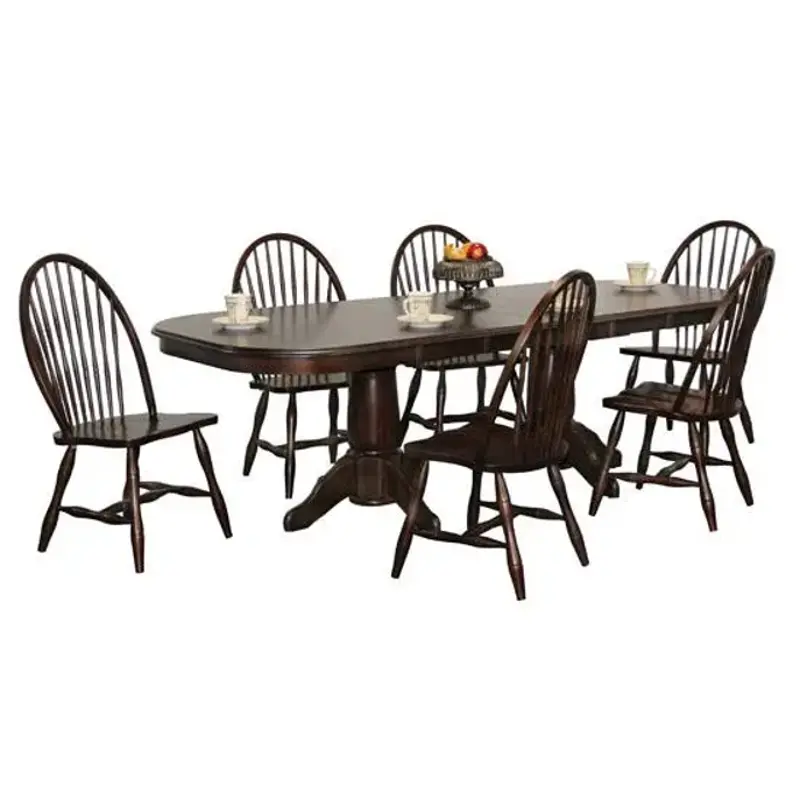 Dv14296ch-t Winners Only Furniture Vintage - Chocolate Dining Room Furniture Dinette Table