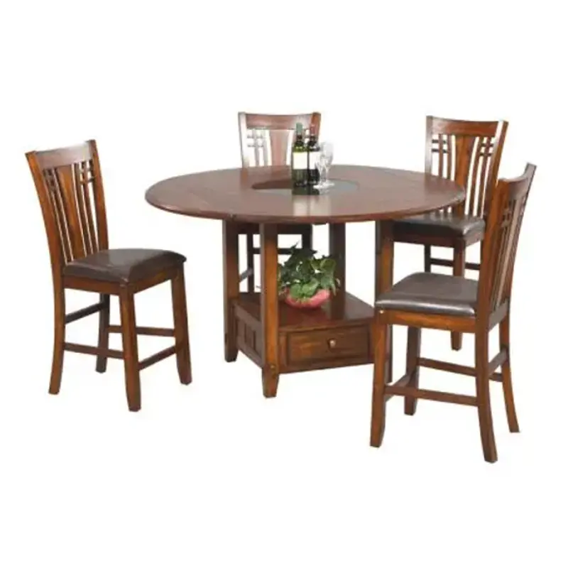 Dzh55024 Winners Only Furniture Zahara - Medium Oak Accent Furniture Stool