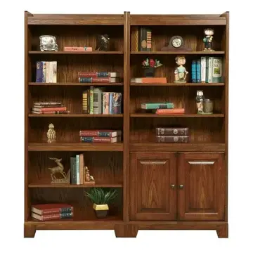 Gz23272bd Winners Only Furniture Zahara - Medium Oak Home Office Furniture Bookcase
