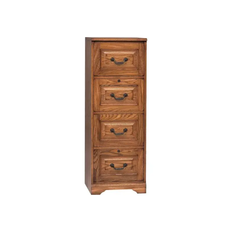 H141 Winners Only Furniture Heritage - Dark Oak Home Office Furniture File Cabinet