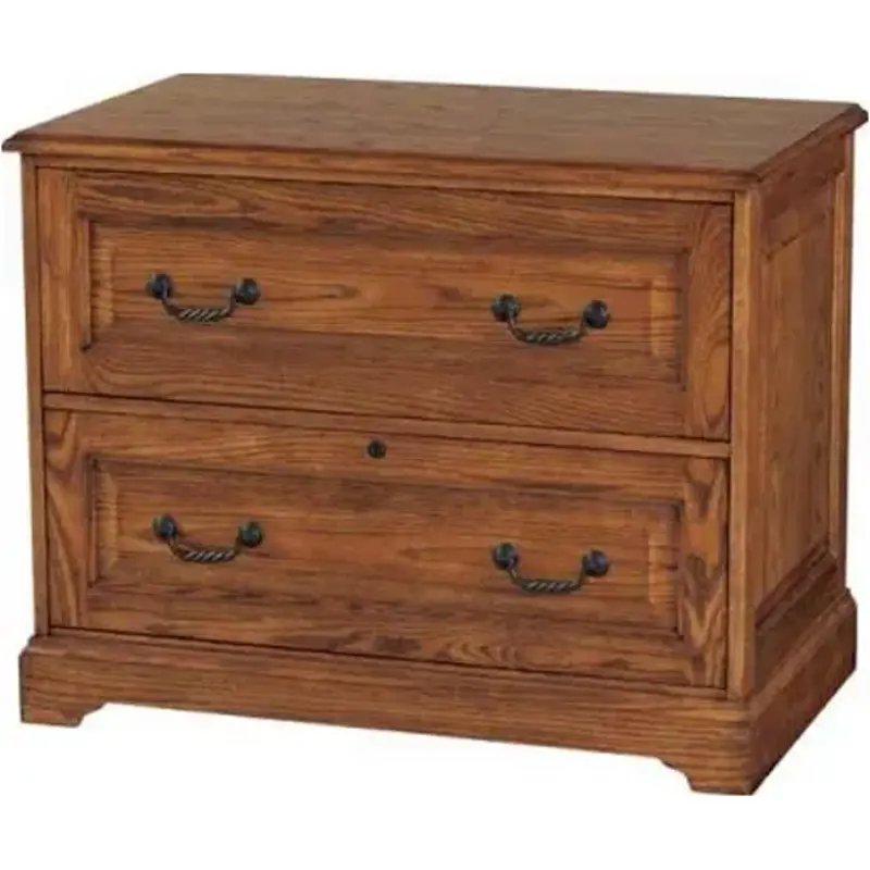 H151 Winners Only Furniture Heritage - Dark Oak Home Office Furniture File Cabinet