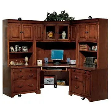 Km132c Winners Only Furniture Country Cherry Home Office Furniture Desk