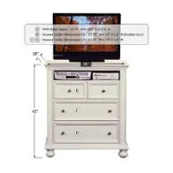 Bp1007tvn Winners Only Furniture Cape Cod - White Bedroom Furniture Chest