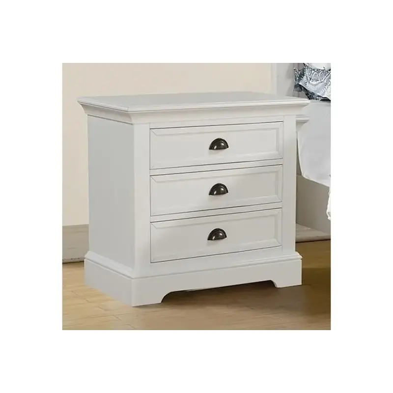 Btp1005 Winners Only Furniture Tamarack - White Bedroom Furniture Nightstand