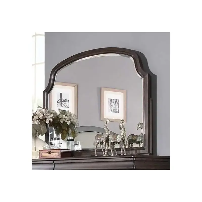 Bx1009 Winners Only Furniture Xcalibur - Espresso Bedroom Furniture Mirror