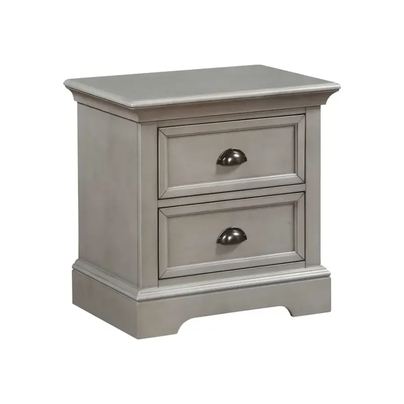 Btg1005y Winners Only Furniture Tamarack - Grey Bedroom Furniture Nightstand