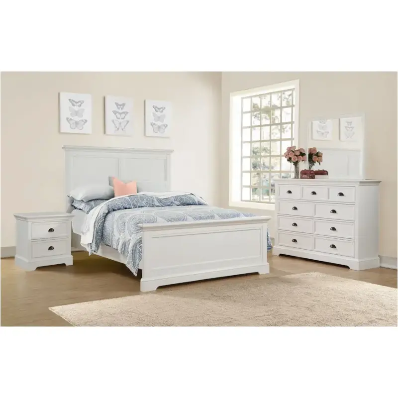 Btp1001qh Winners Only Furniture Panel Queen Bed - White