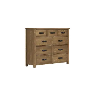 Bca1006 Winners Only Furniture Cumberland - Medium Brown Bedroom Furniture Dresser
