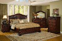 Bed / Dresser / Mirror / Nightstand