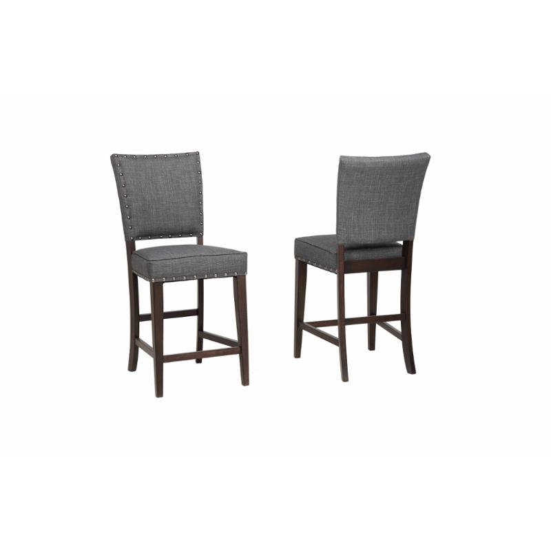 2290-50-pc Gray E. C. I. Furniture Parsons Dining Room Furniture Dining Chair