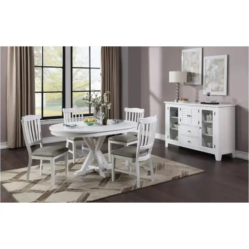 1060-01-rt E. C. I. Furniture Bianca Dining Room Furniture Dining Table