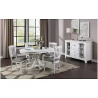 1060-01-rt E. C. I. Furniture Bianca Dining Room Furniture Dining Table