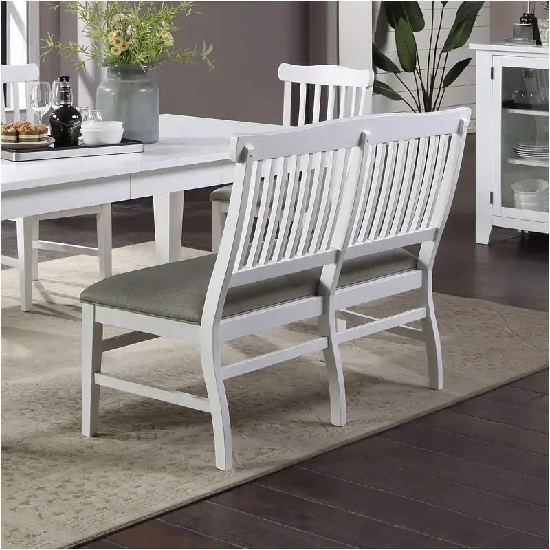 1060-01-bn1 E. C. I. Furniture Bianca Dining Room Furniture Benche