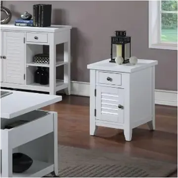 1060-01-cst E. C. I. Furniture Bianca Living Room Furniture End Table