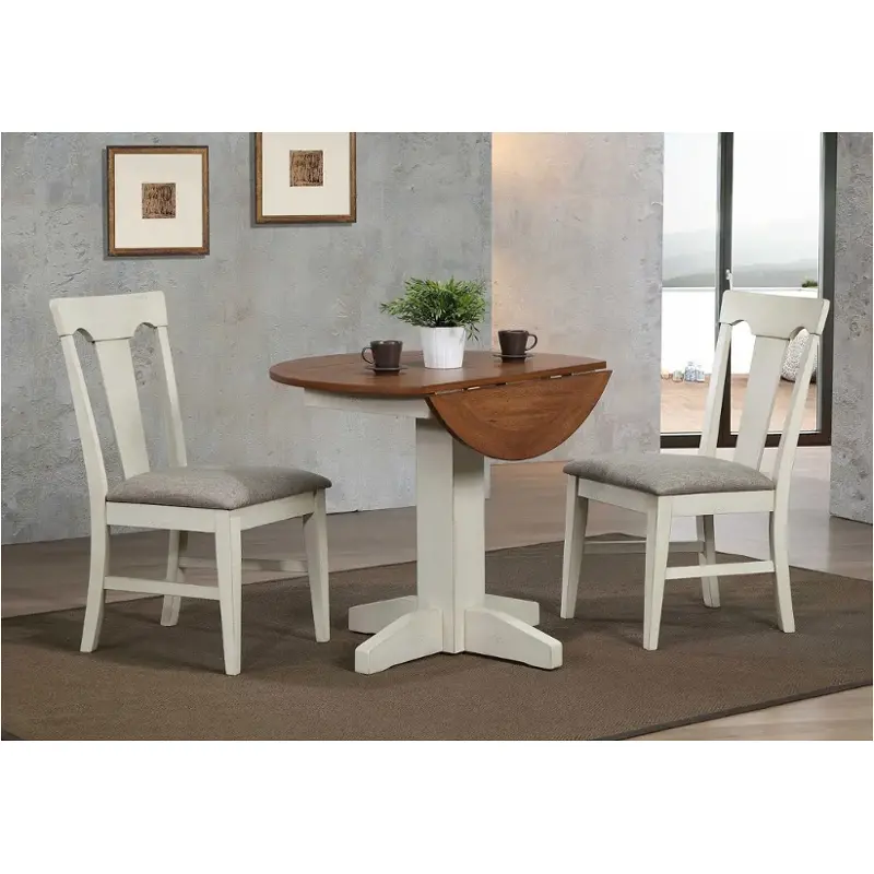 0733-20-dlt E. C. I. Furniture Choices - Antique White Dining Room Furniture Dining Table